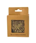 Gold Wire Ornament Hooks, 50-PIECE Set W5308. Fixed Price $16.99.