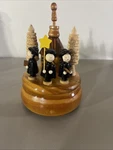 Music Box Erzgebirgische Volkskunst Seiffen Church Carolers Germany. Fixed Price $42.00.