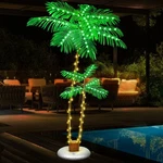Pinpon Lighted Artificial Palm Tree, 6 Ft Up Christmas Decora.... Fixed Price $127.68.