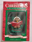 Vtg 1995 Gibson Owl Ornament Reading "twas The Night Before CHRISTMAS"(B20). Fixed Price $12.00.