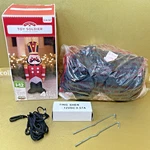 Holiday Time Toy Soldier Air Blown Inflatable 4FT Christmas Yard Decorled Tested. Fixed Price $34.99.