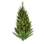 Vickerman Plastic Artificial Christmas Wall Tree With 50 Led Lights In Green. Fixed Price $68.12.
