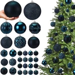 Soulchen 46 Pcs Navy Blue Christmas Balls Ornaments Set,. Fixed Price $49.45.