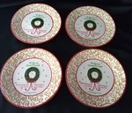 The Meaning Of Christmas Wreath 8'' Plate By Dayspring Set 4. Fixed Price $17.95.