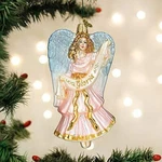 Old World Christmas Nativity Angel Glass Ornament 10238. Fixed Price $20.88.