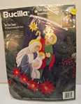 Sealed New 1996 Bucilla The Holy Family Felt Stocking Kit Christmas #83385. Fixed Price $29.95.