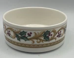 Mikasa Holiday Orchard Candy Nut Serving Bowl Christmas Decor No Holly. Fixed Price $16.95.