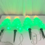 Ge Staybright 4 Marker Christmas Trees Pathway Lights Works. Fixed Price $24.95.