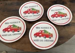 Royal Norfolk Have Yourself Merry Little Christmas 8" Salad Plate Set Of 4. Fixed Price $18.99.