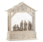 Raz Imports Nativity Musical Lighted Water Creche Christmas Figurine 10 Inch New. Fixed Price $84.99.