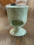 Hallmark Hmk Llc Moments Of Beauty Votive Candle Holder Celadon Green. Fixed Price $15.00.