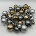 Pottery Barn Ornament Garland Indoor String Lights Gray Multi 6 Ft #Z511. Fixed Price $58.66.