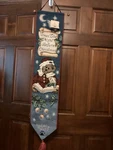 Christmas Design Bell Pull Tapestry By Boyds Bears And Friends, Nwt. Fixed Price $29.95.