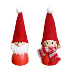 Swedish Tomte Santa Figure 5" Christmas Gnome Wood Elf Nisse Winter Scandinavian. Fixed Price $29.95.