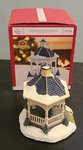 Holiday Time Santa Gazebo Visit With Christmas Village Lights Up. Fixed Price $25.00.