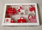 2024 Wondershop Target Ceramic Christmas Tree Bullseye Ornament Set 6 Piece New. Fixed Price $20.00.