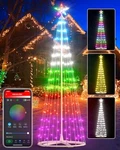 Avatar Controls 8FT Smart Outdoor Christmas Content Led Light Show - White. Fixed Price $77.10.