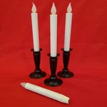 Black Candlestick Window Battery Operated Valerie Parr Hill Set Of 3. Fixed Price $45.00.