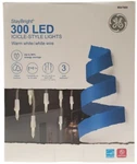 Ge Staybright 300-COUNT White Mini Led Plug-in Christmas Icicle Lights New. Fixed Price $44.99.