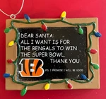 Forever Collectibles - Nfl Chalkboard Sign Christmas Ornament Pick Your Team. Fixed Price $10.49.