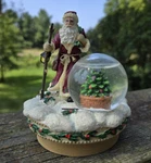 Yankee Candle Father Christmas Large Topper Holiday Snowglobe - New, Nib!. Fixed Price $11.99.