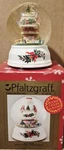Pfaltzgraff Christmas Heritage Santa Claus Musical Tree Double Snow Globe. New. Fixed Price $29.71.