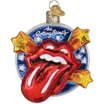 Old World Christmas Glass Ornament, The Rolling Stones Tongue, W/ Owc Gift Box. Fixed Price $20.56.
