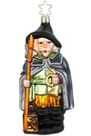 Night Watchman 10011S025 Inge-glas German Glass Christmas Ornament 6 1/2" Tall. Fixed Price $151.25.
