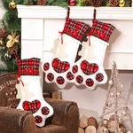 Aerwo Pet Dog Christmas Stocking Hanging 18 X Red / Bone. Fixed Price $20.99.
