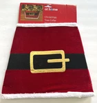 At Home Christmas Tree Collar 26 Red White Santa New. Fixed Price $20.23.