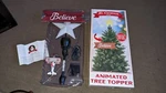 Mr. Christmas Animated Tree Topper Santa's Airplane Circles Believe. Fixed Price $79.99.