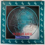 Christmas Sleigh Ride Platter Plate Libbey Glass Company 13" Decorative Box New. Fixed Price $9.99.