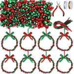 Morningro 427 Christmas Bell Wreath Ornaments Set Classic Diy Xmas Decor. Fixed Price $14.98.