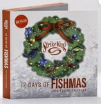 Strike King Lures 12 Days Of Fishmas 2025 Advent Calendar Fishing Bait Tackle. Fixed Price $18.74.