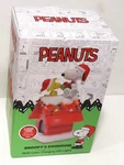 Peanuts Snoopys Dog House Christmas Decor Led Lights Timer Tabletop Figurine New. Fixed Price $36.95.