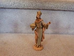 Vtg 1983 Fontanini Nativity Roman 52314 Standing King 5" Scale. Fixed Price $14.21.