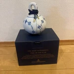 Royal Copenhagen Blue Fluted Plain Ornament Ball Christmas Decoration. Fixed Price $121.10.