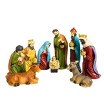 Kurt S. Adler 5.25IN Nativity Table Pieces, Polyresin, Religious N1015. Fixed Price $123.99.