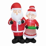 Santa And Mrs Claus Christmas Tea Time Airblown Inflatable 6 Ft Holiday New. Fixed Price $89.99.