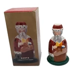 Villeroy Boch Christmas Santa Candlestick Votive Holder New Open Box. Fixed Price $13.99.