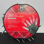 Members Mark 200 Led Mini Lights Cool White Indoor Outdoor 43.1 Ft Green Wire. Fixed Price $23.99.