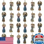 Banberry Designs Angel Christmas Ornaments Set Of 24 Hand-painted Engraved. Fixed Price $88.10.