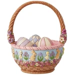 Jim Shore Heartwood Creek 19TH Annual Easter Basket With Removable Eggs 6012585. Fixed Price $129.99.