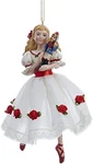 Kurt Adler 6" Resin Clara Christmas Ornament. Fixed Price $33.99.