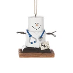 Smores Snowman Medical Nurse Doctor Christmas Ornament, By Midwest Cbk. Fixed Price $13.99.