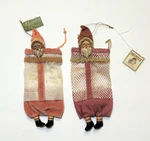2 Victorian Style Santa Mesh Candy Bag Christmas Ornament Midwest Cannon Falls. Fixed Price $19.99.