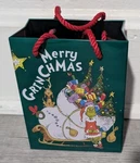 Vandor How The Grinch Stole Christmas Tin Gift Bag Green. Fixed Price $17.99.