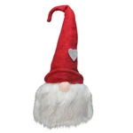 Northlight 21 Gnome Bendable Red Felt Hat With Grey Heart Accent Christmas Decor. Fixed Price $22.49.