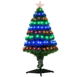 Homcom 3' Douglas Fir Pre-lit Christmas Tree 90 Preprogrammed Lights Sealed. Fixed Price $40.00.