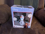Disney Frozen Olaf 4FT Airblown Inflatable Snowman Christmas Outdoor Yard Decor. Fixed Price $55.00.